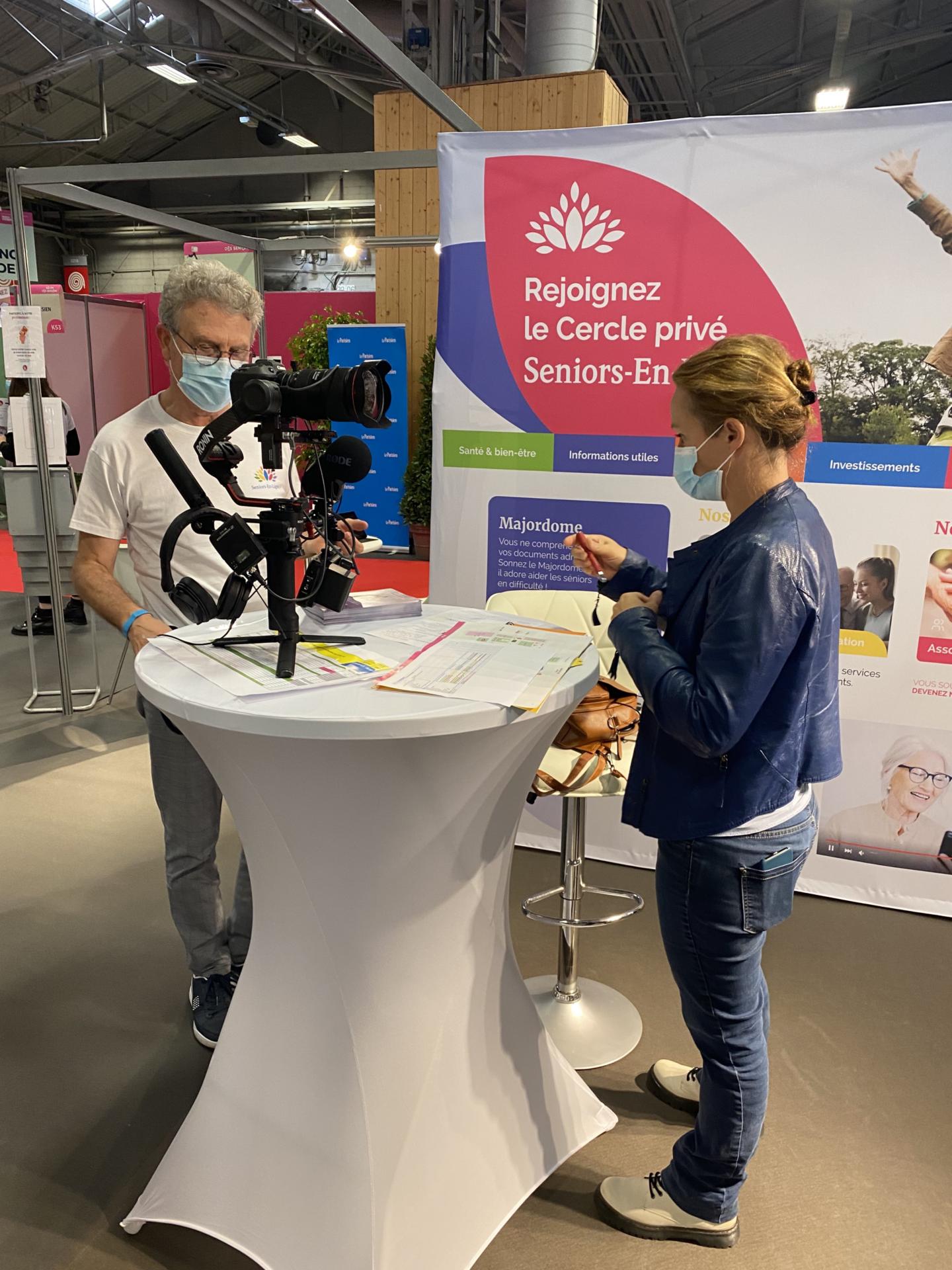 Des reportages exclusifs du Salon des Séniors prochainement sur Famille-Seniors-en-ligne.fr